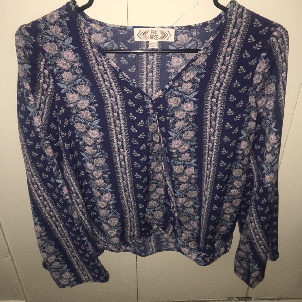 floral print long sleeve